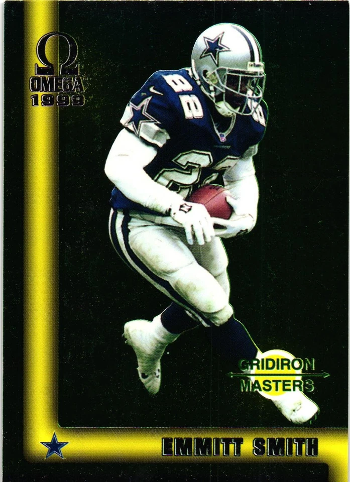1999 Pacific Omega Gridiron Masters #11 Emmitt Smith - Image 1 of 2