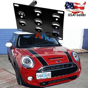 Bumper Tow Hook License Plate Mounting Bracket Mini Cooper R61 Paceman F55 F56 - Bild 1 von 9