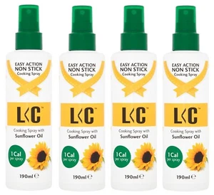LC Sunflower Oil 1 Cal Spray 190ml  PACK OF 4 - Picture 1 of 2