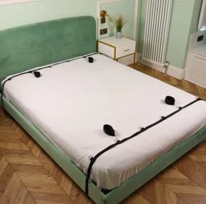 Fesseln Set Bondage Hand Fuß Fessel Bett Fesselset Handfesseln Fußfesseln DE. - Bild 1 von 18