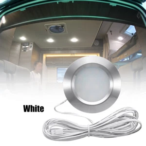 Recessed 12LED RV Boat Recessed Ceiling Light 12V Led Lights Round Shape W8A6 - Picture 1 of 11