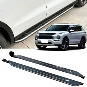2Pcs Fit for Mitsubishi Outlander 2022 2023 Side Step Running Board Nerf Bar - Picture 1 of 6