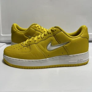 Nike Air Force 1 Low Retro AF1 Yellow/White Jewel Mens FJ1044-700 Size 9 - Picture 1 of 10