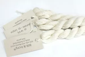 Silk & Ivory 50% Silk / 50% Wool Needlepoint Thread, Fiber - Brown Paper Pkg - Picture 1 of 57