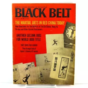 Black Belt – February 1968 - Vintage Martial Arts Magazine - Picture 1 of 9