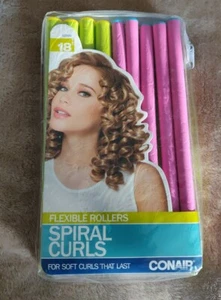 Conair SPIRAL CURLS 18 flexible Rollen Lockenwickler / Rollen 2 Größen 62504 - Bild 1 von 5