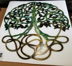 Large tree of life Metal wall art 36" unique home Decoration accent decor gift - Picture 1 of 3