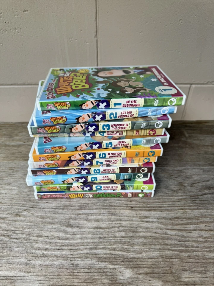 Buck Denver Asks What's In The Bible DVD  Set Lot Volumes 1-10 1 BONUS - Image 1 of 4