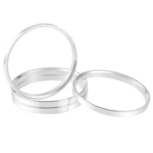 4x Aluminum Hub Centric Rings 105mm OD to 100mm ID (No Spacers) - Picture 1 of 9