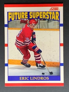 1990-91 SCORE AMERICAN ERIC LINDROS ROOKIE #440 - Bild 1 von 2