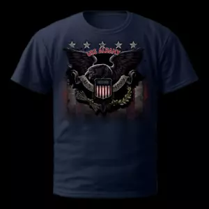 Camisa USS Albany - Camisa Cuervo Azul Marino - Ropa de Veterano USN - Regalo Militar USN - Imagen 1 de 2