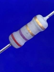 10pack RSF1JT2R70 2.7 Ohms ±5% 1W Through Hole Resistor Axial Metal Oxide - Picture 1 of 2