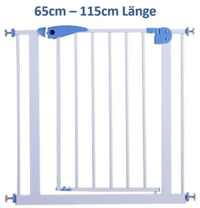 Treppengitter BabySafe Treppenschutzgitter ohne Bohren Türgitter Absperrgitter - Bild 1 von 3