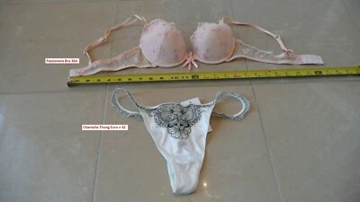 Sujetador Passionata Rosa 36A; Tanga Chantelle 42 Foto 1 de 2