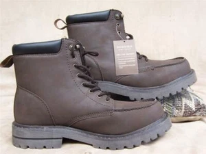 HIKING BOOTS Rugged BROWN Work SHOES Trail Backpacking Sonoma Max NWOB $75 - Picture 1 of 4