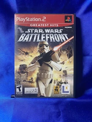 Star Wars: Battlefront 1 (Sony PlayStation 2, 2004) PS2  w/ Manual Tested - Image 1 of 2