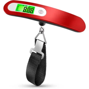 Portable Travel 110lb / 50kg LCD Digital Hanging Luggage Scale Electronic Weight - Picture 1 of 7
