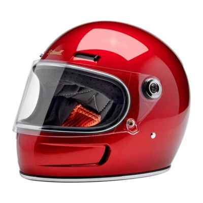 Biltwell Gringo SV Motorrad Helm metallic cherry red kirschrot ECE R22.06 - Bild 1 von 4