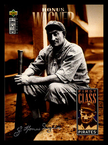 1996 Collector's Choice Silver Signature Honus Wagner FC #504 Pittsburgh Pirates