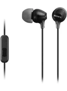 Sony MDREX14AP Headset Ear Bud Headphones MDR-EX14AP Black  - Picture 1 of 1