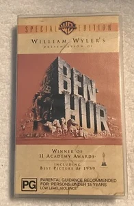 VHS Ben Hur Movie Special Edition Video  - Picture 1 of 5