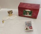 2000 Hallmark Keepsake Woodstock on Doghouse Peanuts Christmas Figurine in Box