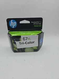 Original HP 67XL Tri-Color Tintenpatrone mit hoher Reichweite 3YM58A. Exp 11/2025 - Bild 1 von 6
