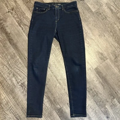 Pantalones de mezclilla ajustados MICHAEL KORS para mujer talla 8 azul Izzy Foto 1 de 4