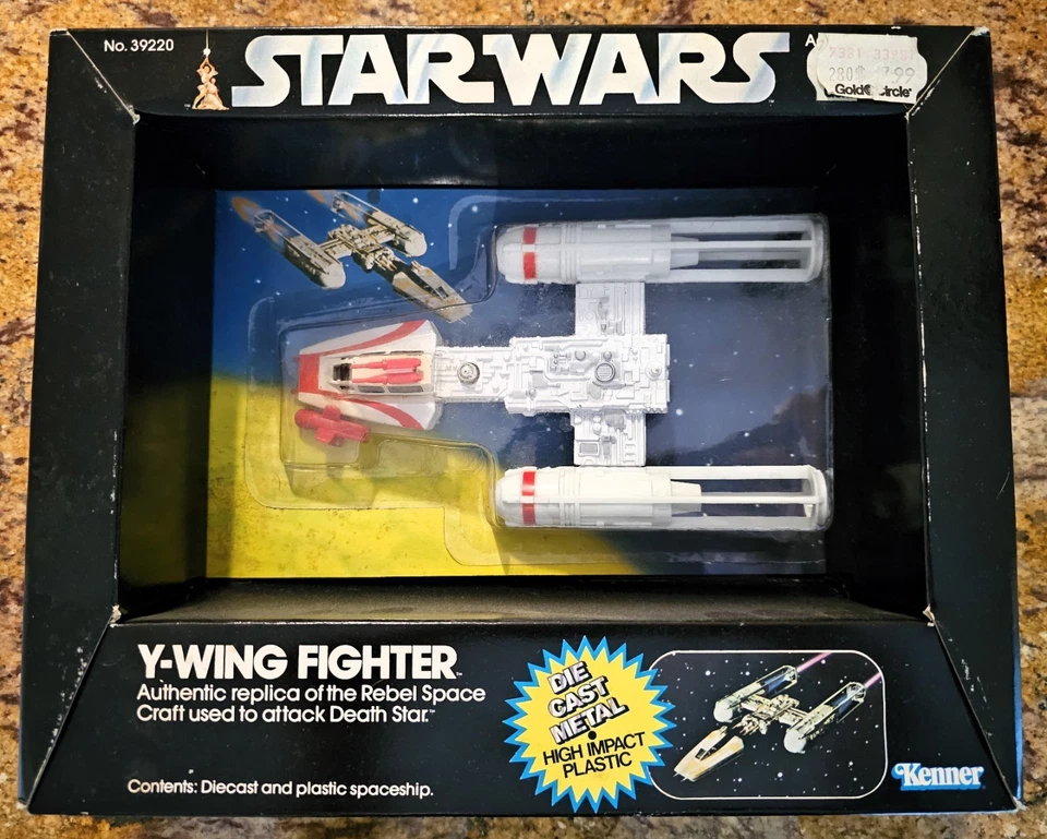 Kenner Star Wars Y-Wing Fighter 1979 metal fundido sellado como nuevo alta calidad Foto 1 de 4