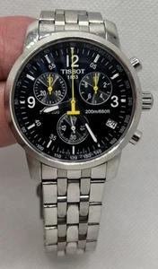 Tissot PRC 200 Chronograph Quartz Men's Watch - Picture 1 of 2