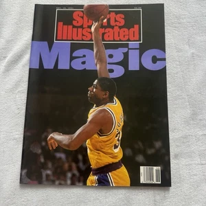 Sports Illustrated Magic Johnson 1991 Los Angeles Lakers edición del 18 de noviembre - Imagen 1 de 6