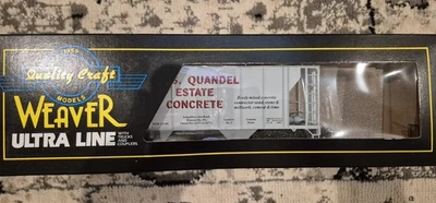 Weaver Quandel Estate PS-2 Covered Hopper RDG 2000 NIB. Free Shipping - Image 1 of 2
