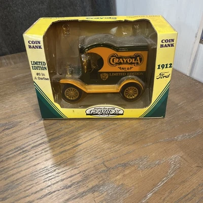 Gearbox 1912 Ford Crayola Delivery Car Coin Bank Limited Edition - Image 1 of 4