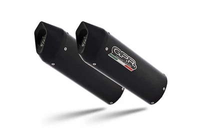 Bmw K1600GT 2022-2025 Exhaust GPR Double Slip-on Furore Evo4 Nero - Image 1 of 4