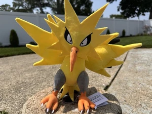 Peluche Pokemon Zapdos 12 pulgadas nuevo con etiquetas - Imagen 1 de 2