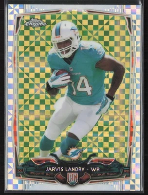 2014 Topps Chrome #177 Jarvis Landry Xfractors RC - Image 1 of 2