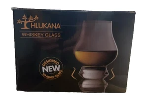 Hlukana Whiskey Glass, Set Of 4, Similar To Glencairn Bourbon Glassware- NEW Set - Bild 1 von 5