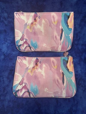 2 pc Ipsy Glam Bag ~ July 2025 ~ Makeup / Cosmetic ~ Pink Splash ~ - Image 1 of 2