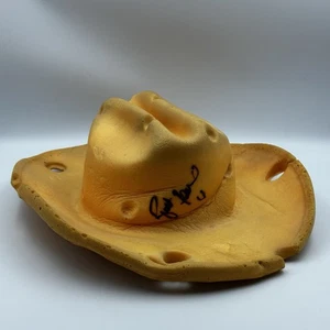 Brett Favre signiert Green Bay Packers Cheesehead Cowboyhut 1990er Autogramm - Bild 1 von 5