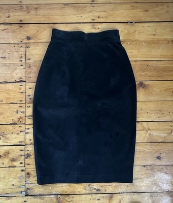 Falda de cuero gamuza Danier vintage talla 2 Foto 1 de 4