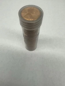 1974 Stempelglanz Rolle rot Lincoln Cents (50) - Bild 1 von 7