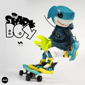 J.T STUDIO 2GB Shark Boy blau Ver. 8 Zoll Collectibles Actionfigur Neu auf Lager - Bild 1 von 19