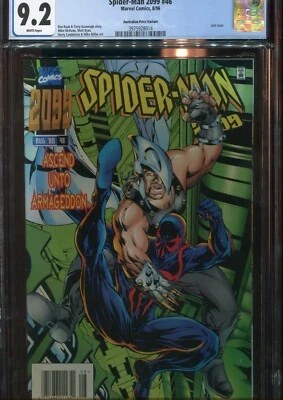 Spider man 2099 # 46 CGC 9,2  Final Issue  Australian price variant - Image 1 of 4