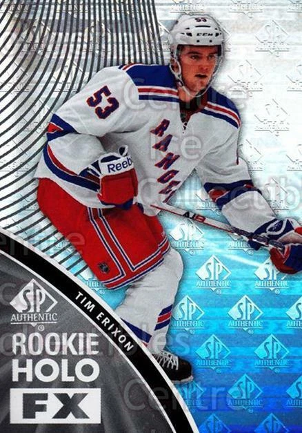 2011-12 Sp Authentic Rookie Holo FX #18 Tim Erixon - Image 1 of 1