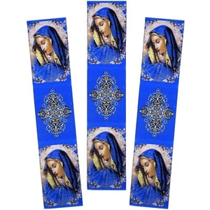 3 Marcadores de tapiz Virgen María Virgen de los Dolores 9 1/4" - Imagen 1 de 2
