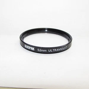 Genuine Sunpak Ultraviolet 52mm Lens Filter Made in Japan S311660 - Picture 1 of 1