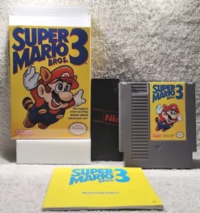 Super Mario Bros. 3 - (NES, 1990) *VGC* Cleaned & Tested* READ* FREE SHIPPING!!! - Picture 1 of 23