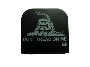 Don't Tread On Me Gadsden Flag Laser Etched Aluminum Hat Clip Brim-it - Picture 1 of 10
