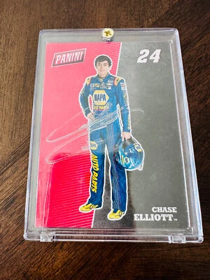 2017 Chase Elliott autographed signed NAPA Panini The National R3 - Image 1 of 3