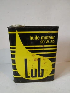Lub 2 Lt Öldose. Motoröldose.Castrol.Esso.Elf.shell - Bild 1 von 4